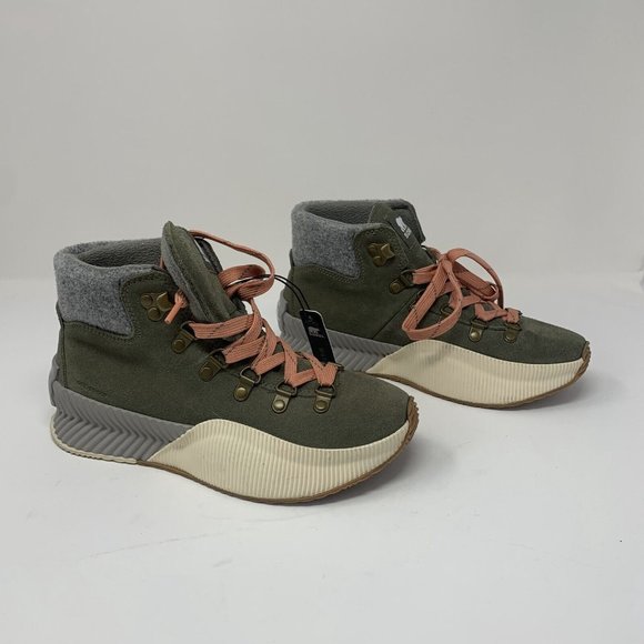 Sorel x Prana Out N About III Conquest 1978811397 Boot Women 6 Stone Green S0534 - Picture 1 of 12
